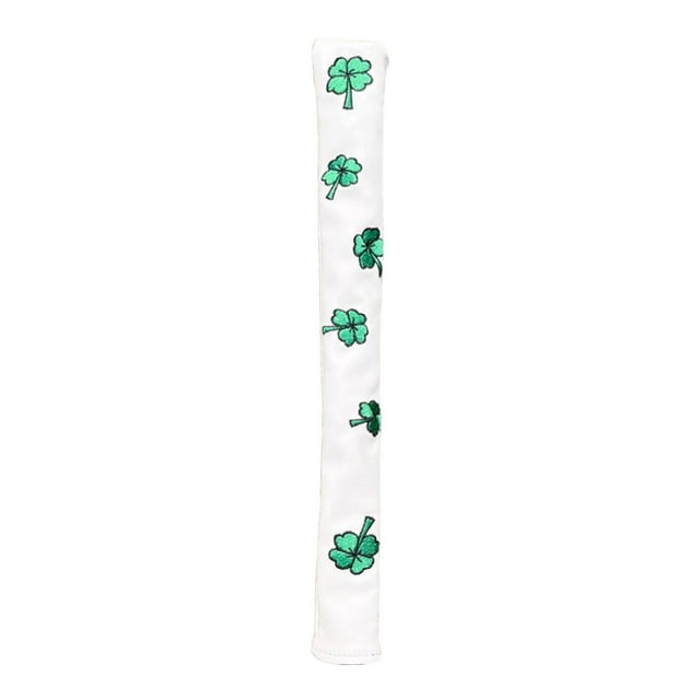 Almencla Golf Alignment Stick Cover, Club Cover, Waterproof Scratch Resistant Golf Indicator Rod Holder, Cover for Exercise White