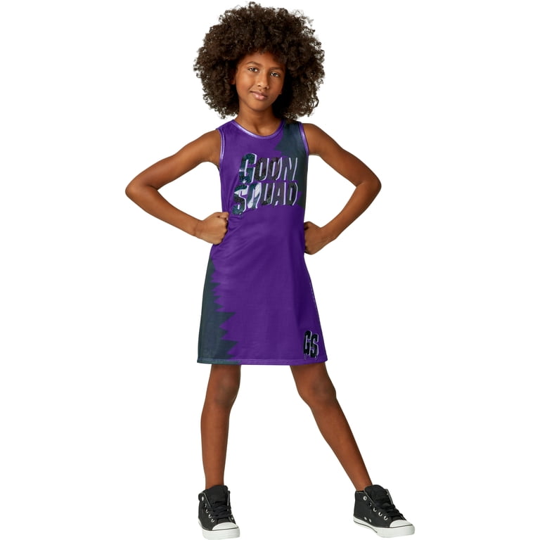 Rubies Space Jam Goon Squad Team Jersey Dress Child Halloween Costume, Size: Medium