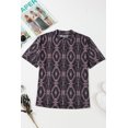 thumbnail image 3 of Stylish Western Aztec Mesh Top with Mock Neck - Perfect for Summer | [ZhiHiMeRi] | (US 8-10)M, 3 of 10