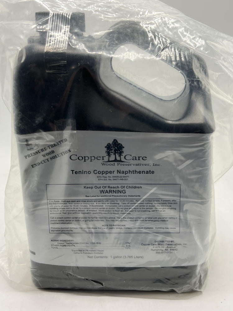 Tenino Copper Naphthenate 17 (2 as Metal) 1 Gallon Wood Preservative