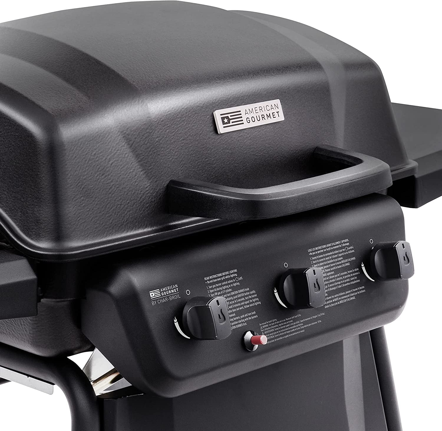 463773717 Char Broil Classic 360 3 Burner Liquid Propane Gas Grill Black