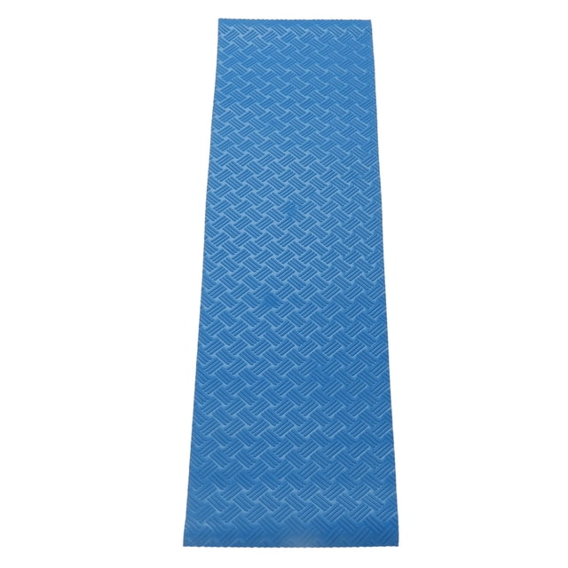 Pool Ladder Mat, Rubber Pool Ladder Pad Swimming Pool Step Mat With Non Slip Texture For Above Ground Pool, 35.4 X 9in Blue