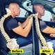 thumbnail image 4 of Pcapzz - 1 cojín para reposacabezas de asiento de coche, almohada cervical de espuma viscoelástica, transpirable, para reposacabezas, 4 of 8