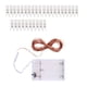 thumbnail image 1 of Cadena de lámpara 2M 20LEDs Photo Clip LED LED Cadena de lámpara Luz decorativa que funciona con baterías Abanopi Cadena de lámpara, 1 of 7