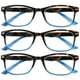 thumbnail image 2 of Set de 3 anteojos para leer Success Eyewear azules 2.25, 2 of 4