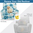 thumbnail image 4 of Kuiaobaty Cheery Blossom Print Reclining Sofa Slipcover Breathable Recliner Chair Cover Large Durable Recliner Couch Cover Washable Reclining Slipcover with Elastic Bottom for Pets Kids, 4 of 8