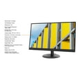 thumbnail image 2 of Lenovo C27-30 27" Class Full HD LCD Monitor, 16:9, Raven Black, 2 of 5