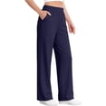 thumbnail image 6 of Njagoc3 Women's Wide Leg Sweatpants Baggy Joggers 2026 Fall Fashion | High Waisted, Winter Clothes with Pockets, Comfy Workout Gym Active Outfits, Y2k Travel Lounge Pant, 6 of 6