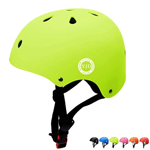 yellow cycling helmet