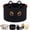 W2-C, variant on Vesici Halloween Ghost Storage Basket Halloween Bathroom Decor Black Woven Cotton Rope Black Ghost Pumpkin Embroidery Fits Toilet Tank Top or Countertop for Bathroom,A
