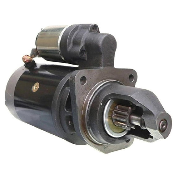 New 12V OSGR Starter Compatible with Case IH 5120 5220 Farm Tractor 4-239 3.9L Diesel Engine 1990-1997 Bosch CW 2.7kW 10-Tooth Replaces A187785 114800A1 A186180 0-001-362-321 127851A1