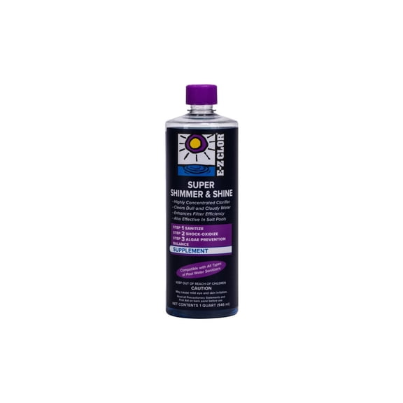 E-Z Chlor Super Shimmer & Shine Water Clarifier