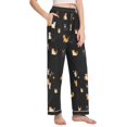 thumbnail image 2 of FORMRS Women's Pajama Pants with Pockets Soft Comfy Loungewear Sleep Bottom, Sizes S-2XL, Pixel Cat, 2 of 8
