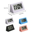 Rainbow Mini LED Screen Bedside 24H Digital Electronic Clocks Plastic