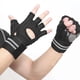 thumbnail image 3 of Hukapapa Guantes de Fitness para Levantamiento de Pesas, Guantes Deportivos de Medio Dedo Antideslizantes y Transpirables,Negro,L,, 3 of 5