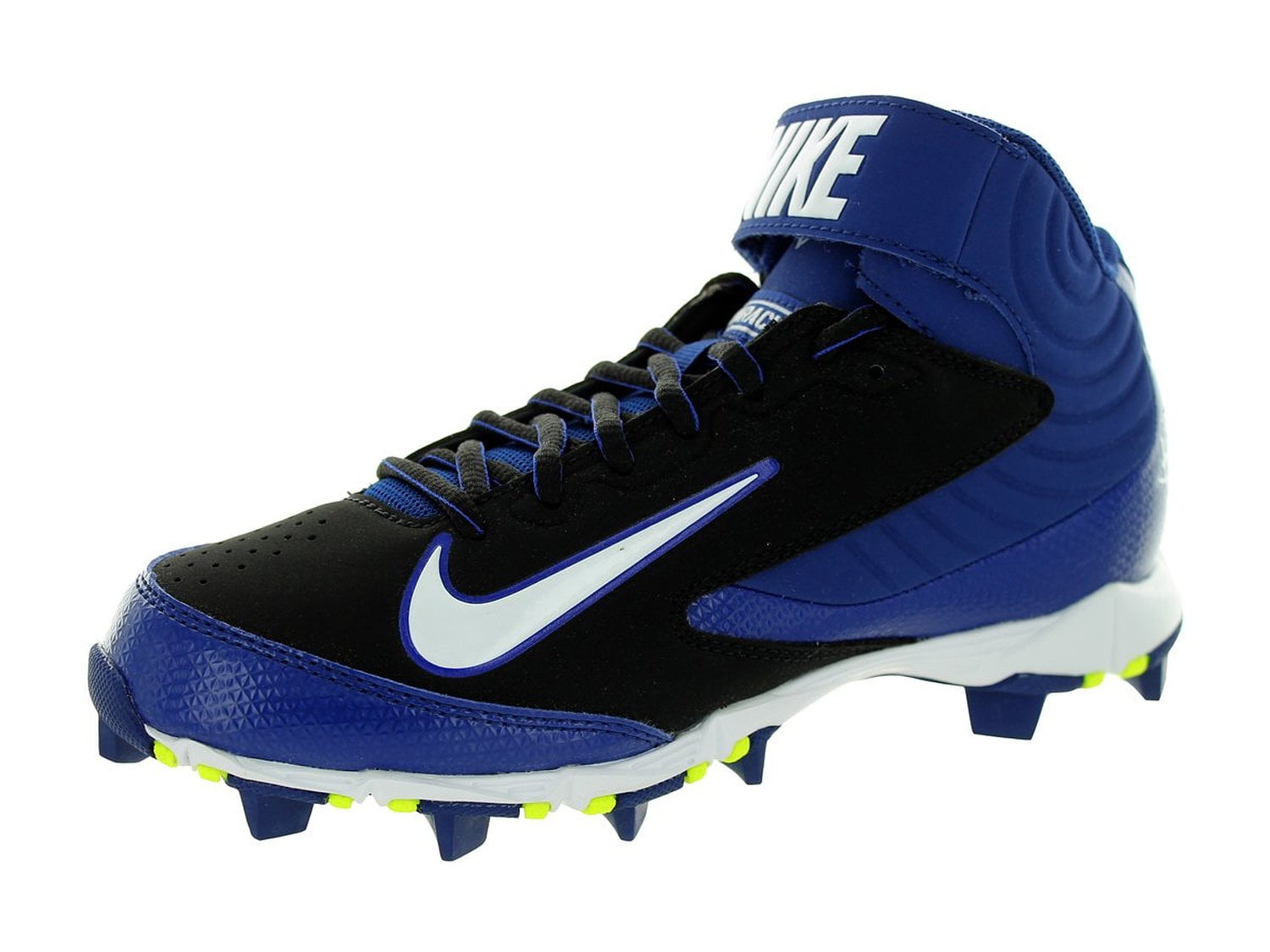 Nike Kids Huarache Keystone 3/4 (BG) Baseball Cleats-Black/Deep Royal/White - Walmart.com