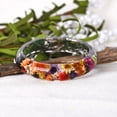 thumbnail image 2 of Brazalete jinwen de resina con flores secas para mujer y niña, 2 of 8