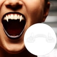 thumbnail image 4 of Colmillos retráctiles reutilizables para Halloween, dentaduras decorativas de terror, accesorio de Cosplay para fiestas, juguetes de Carnaval de Colco Colmillos retráctiles, 4 of 8