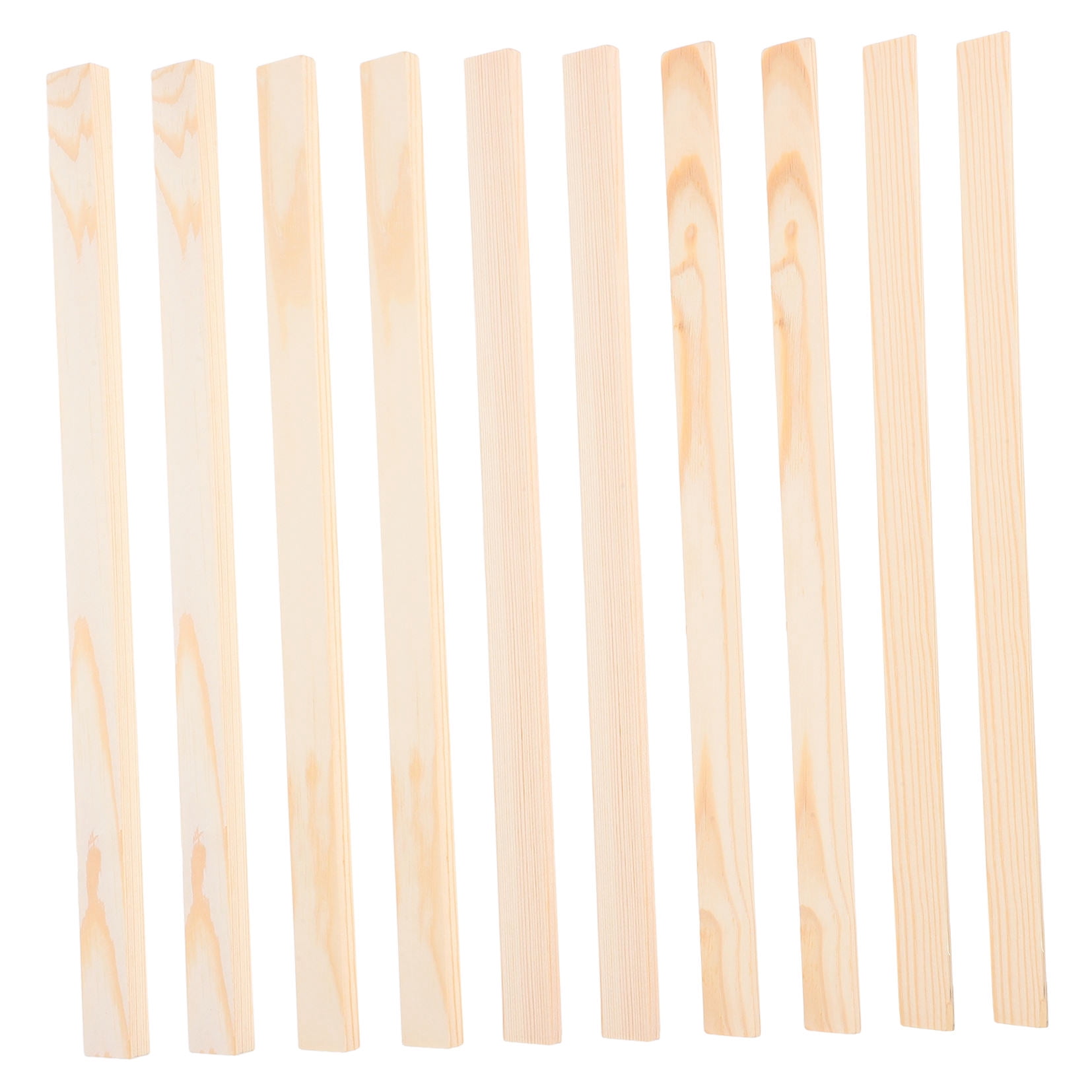HOOWIFFY 10-Piece Wooden Clay Sculpting Tools Set with Pottery Rolling Pin and Guides for Ceramic Artists & Craft Hobbyists
