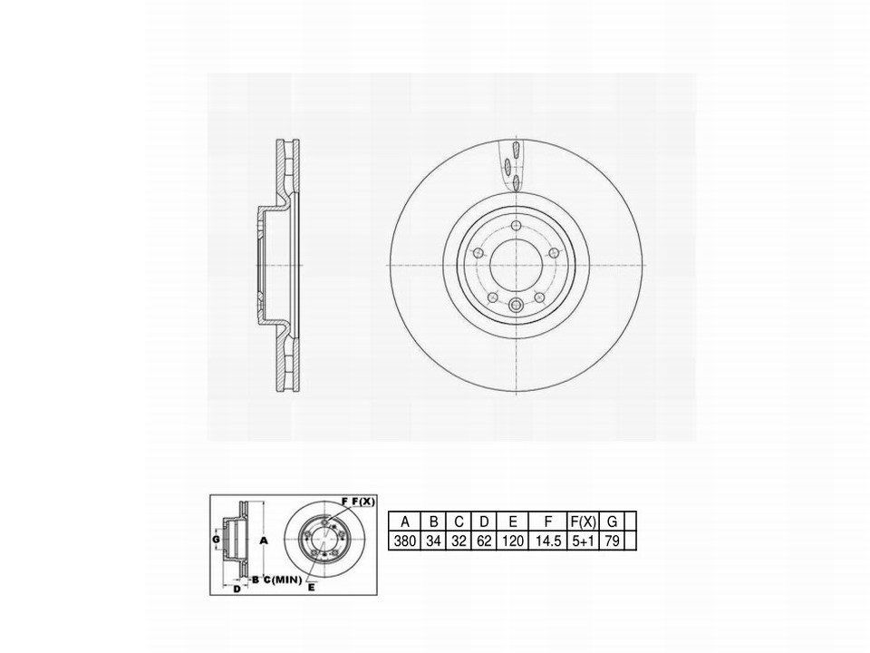 Winstop Brake Rotor, Front WS252900, Land Rover Range Rover 2022-2018