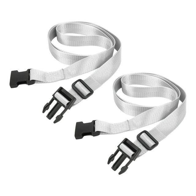 Traveling Baggage Strap, Luggage Strap Silky For Laggages Silver