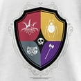 thumbnail image 2 of Girl's Wednesday Icons Crest  Graphic Tee White Large, 2 of 4