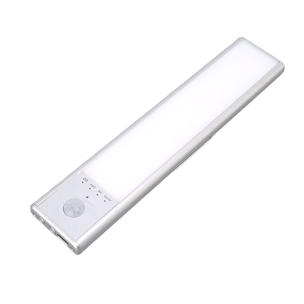 Luces LED Con Sensor De Movimiento, Luz LED Para Gabinete Con Sensor De Movimiento, ABS De Aluminio, USB Tipo C Para Gabinete