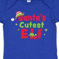 thumbnail image 4 of Inktastic Christmas Santa's Cutest Elf Boys or Girls Baby Bodysuit, 4 of 5
