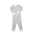 thumbnail image 3 of Kids Baby Toddler Girl Pajamas Set Pjs Long Sleeve Sleepwear Super Soft Snug Fit - 3 Pack Size 12M to 8Y, 3 of 5