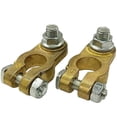 thumbnail image 1 of 2Pcs Car Battery Terminal Wire Cable Clamp Top Quick Post Terminal Positive & Negative Electric Connector Clamps Auto Accessorie, 1 of 5