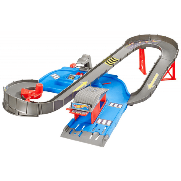 Hot Wheels DTN00 City Speedway Trackset NEW FREE SHIPPING - Walmart.com - Walmart.com