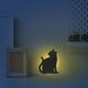 thumbnail image 3 of Lámpara de pared con luz nocturna, Control de luz LED con forma de gato encantador, 1 unidad, 3 of 5