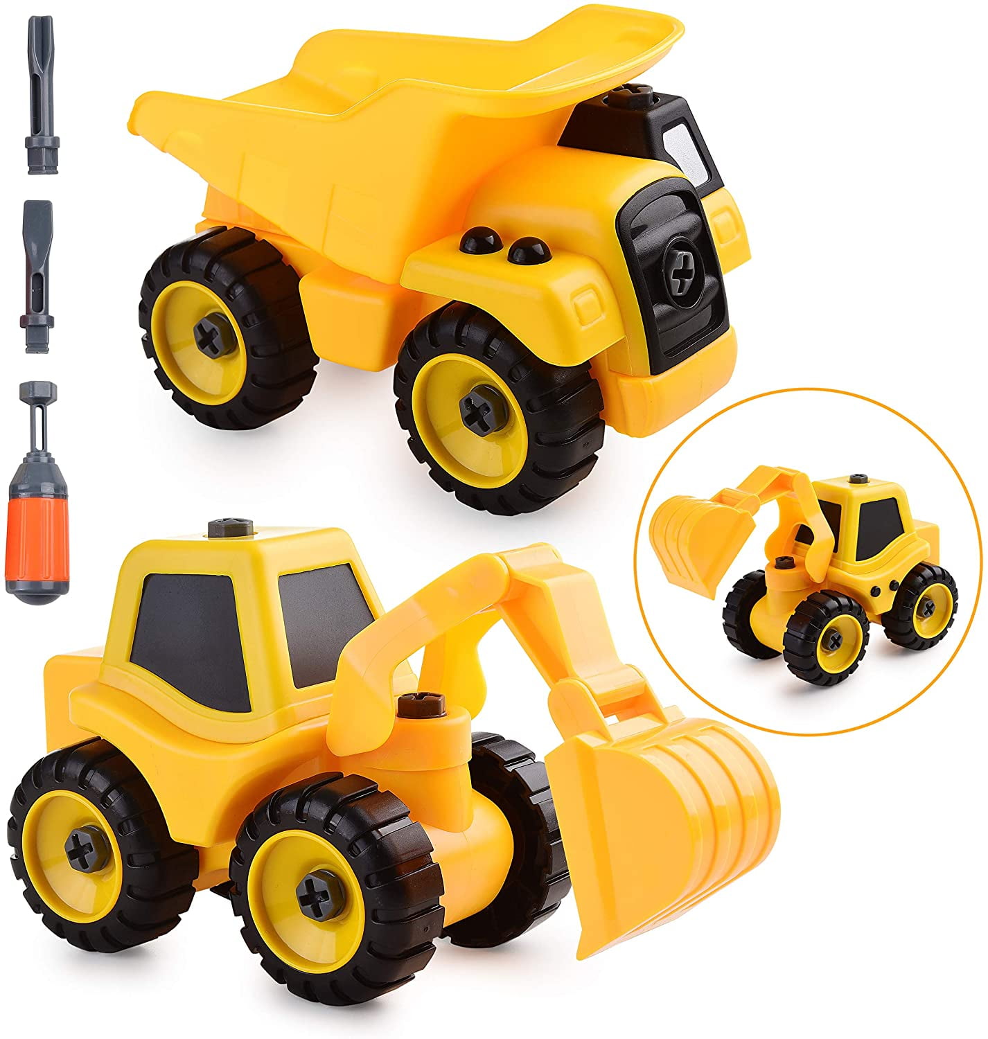 take apart truck toy
