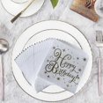 thumbnail image 4 of Wedding Cocktail Napkins Gold Foil Dessert Disposable Drink Paper Napkins for Wedding Reception, 4 of 5