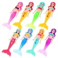 thumbnail image 3 of 8pcs Mermaid Dive Toys For Pools Funny Small Mermaid Toys Pool Floating Mermaid Toys Portable Plastic Small Mermaid Models Pools Swimming Mermaid Toys, 3 of 8