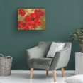 thumbnail image 4 of Trademark Fine Art Poppies by Rio, Wood Slats 12x16, Multi-Color, 4 of 8