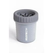 Dexas MudBuster Portable Dog Paw Washer and Cleaner, Petite, Light Gray