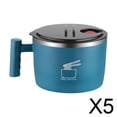 thumbnail image 1 of Tazón de ramen,Tazón de ramen Tazones de fideos instantáneos Tazones de sopa,Tazón de fideos grande con tapa con asa Japonés,Ensalada de frutas Tazón de sopa de arroz Vajilla de, 1 of 8