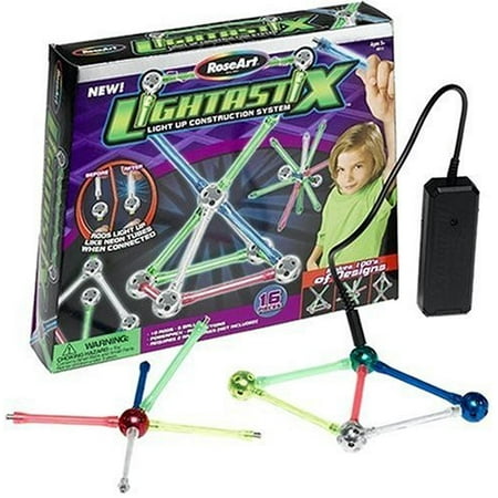 Magnetix Lightastix Building Set - 16-Pieces