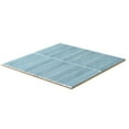 thumbnail image 5 of The Tile Life Castilla 14" x 14" Teal Ribbed Glossy Ceramic Finger Tile, Case (12 Tiles), 5 of 18