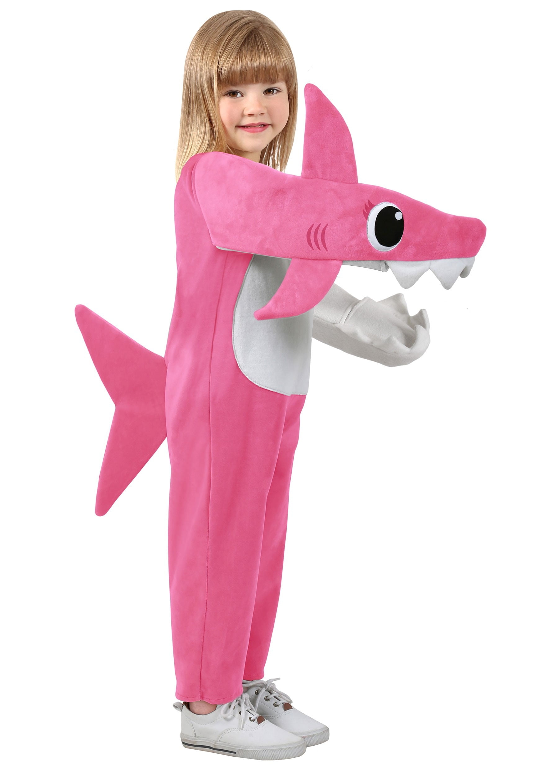 Baby Shark Pink Mommy Shark Deluxe Child Costume Walmart Com Baby Shark Pink Mommy Shark Deluxe Child Costume Walmart Com