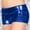 Blue, variant on Metallic Rave Booty Dance Shorts Imitation Light Women Short Underwear Shorts for Women Casual Summer Short Sarong Wraps for Women Womens 2 in 1 Running Shorts Womens Volleyball Shorts Women