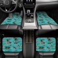thumbnail image 6 of Daiia Hawaii Palms Printed Car Floor Mats Set of 4, Durable Non Slip Auto Floor Carpet, Car Interior Carpets Proof Foot Pads Anti-Slip Cushion Automoetive Accessories, 6 of 6