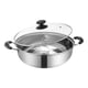 thumbnail image 1 of Olla Shabu Shabu china con tapa, versátil y portátil, con asa 34 cm, 1 of 9