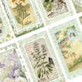 thumbnail image 3 of 50 Pieces Scrapbook Materials Lace Decoration Vintage Decals Scrapbooking Paper for DIY Handicrafts Type 3, 3 of 3