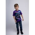 thumbnail image 2 of Monster Jam Marvel's Monster Trucks Black Panther Athletic T-Shirt Toddler to Big Kid, 2 of 5