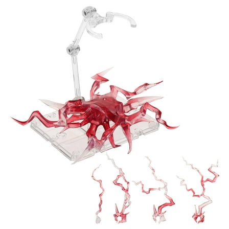 Raindrops  Action Figure Stands Display Holder Support Effects Doll Red