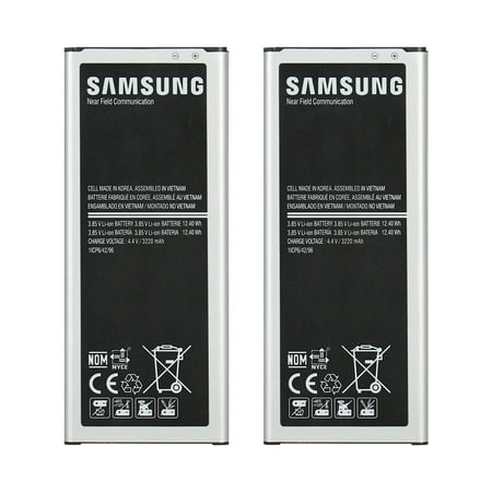 Original Battery For Samsung Galaxy Note 4 Verizon Mobile Phones - EBBN910BBK (3200mAh, 3.85V, Li-Ion) - 2 (Best Battery For Samsung Note 3)
