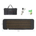 thumbnail image 4 of UTK 70 x 24 Inch Tourmaline Stone Infrared Pain Relief Heating Mat w/Remote, 4 of 10