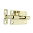 thumbnail image 3 of Bulldog Hardware 4 in. Barrel Bolt, Brass Plated, 1 Pack, 3 of 10
